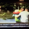 CBS NATIONAL NEWS CLIP RESCUING FLOODED VICTIM